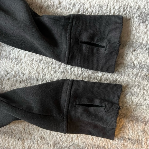 Lululemon Black Full Zip Scuba Hoodie Size 10 - Picture 13 of 15